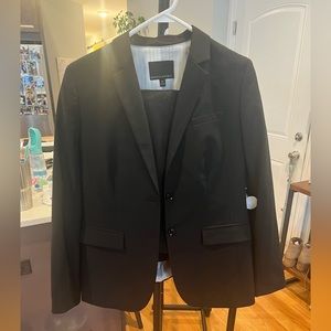 Banana Republic Black Suit - Coat/Blazer with Tapered Ankle Pants